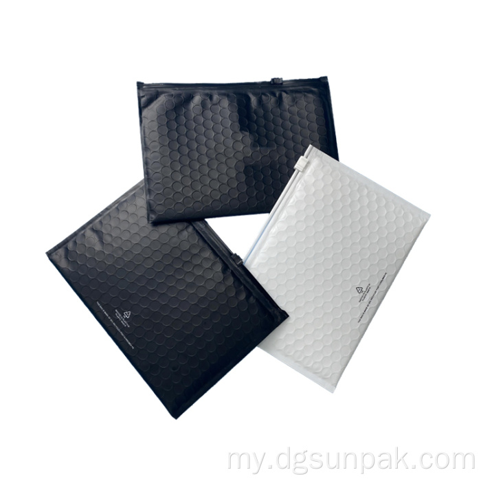 Bubble Bag Mailer Mailer Ziplock ရေစိုခံ zip bag အိတ်